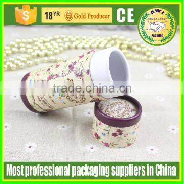 customized bottle paper box cylinder cardboard tube gift box