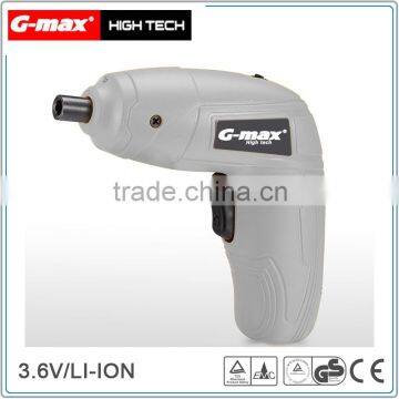 G-max 3.6V 1300mAh Li-ion 3.5hours Cordless Screwdriver Charger GT32011