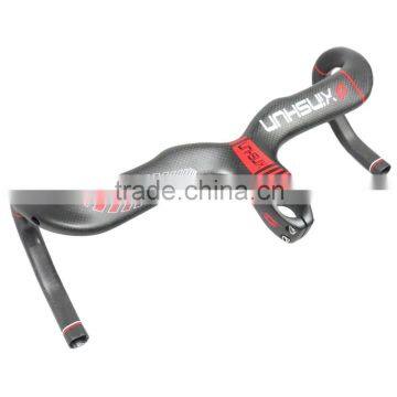 2016 Mountain Bikes Carbon Handlebar Mtb Road Bike Accessories Bicycle Parts Grips With Stem Xinshun Brands BH2321 photo-5