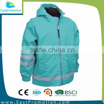 CUSTOMIZED LED HOODED WINDBREAKER LADIES DESIGN JACKET