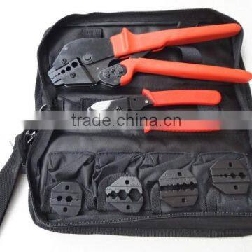 Coaxial tool kit for CCTV BNC coax cable connectors professional hand crimping tools set AP-K05H