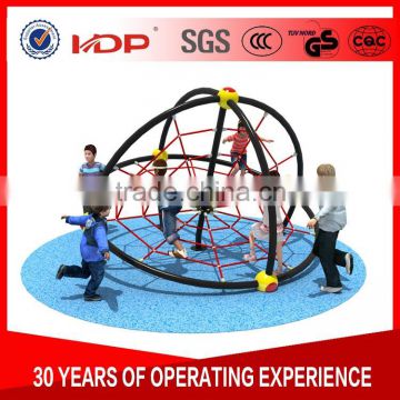 Factory price park braided rope nets outdoor playground, kids playground equipment