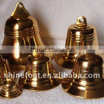 brass church bell in various sizes