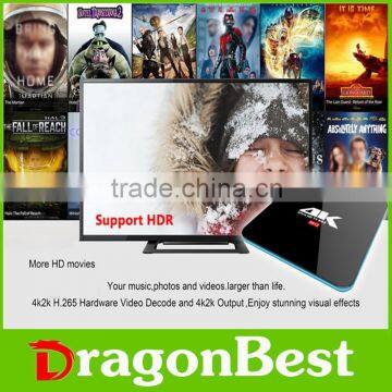 2016 4k smart H96 Pro Amlogic S912 2g ram 16g rom octa core android 6.0 tv box Kodi17.0