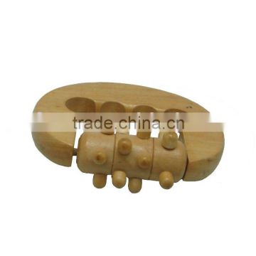 wood roll massager