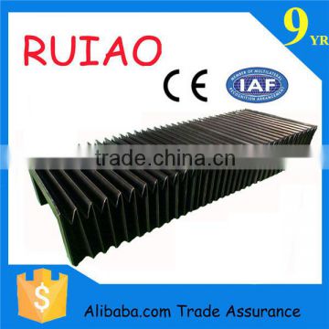 linear guide way protective flexible cover pvc bellows