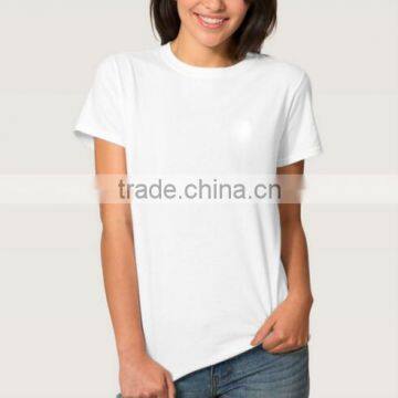 hot selling cheap plain no brand jersey blank white t shirt below $1