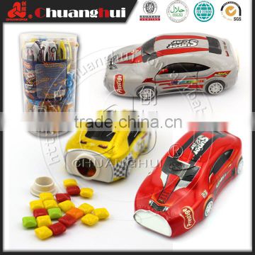 Car Toys with Bubble Gum In Jar