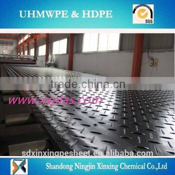 hdpe /uhmwpe anti slip mat /ground protection mat for sales