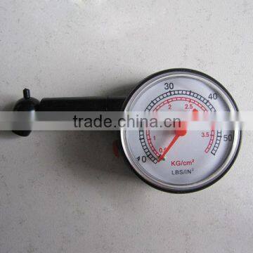 YD-1001 plastic hot selling pressure tire gauge dial type for gife cheap one