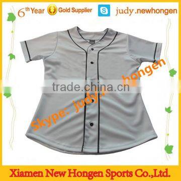 100% polyester alibaba baseball jersey, cheap wholesale plain baseball jersyes