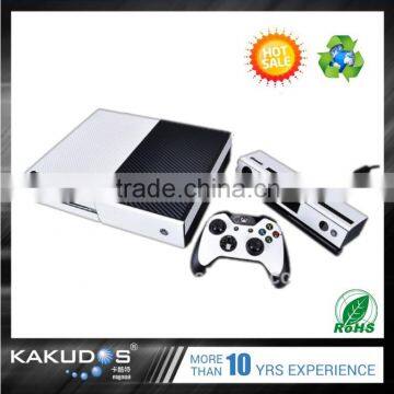 Factory New Arrival Custom Carbon Fiber Skin Vinyl Decal for Xbox One With Two Skins for Gamepad photo-1