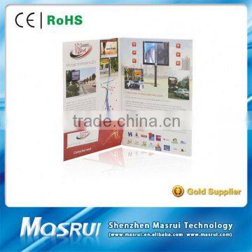 2014 Hot Selling LCD Screen Video Greeting Card / Wedding Invitations Card