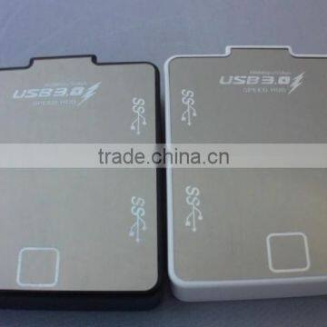 High Speed USB3.0 HUB 4Ports 5Gbps Splitter Power Adapter photo-5