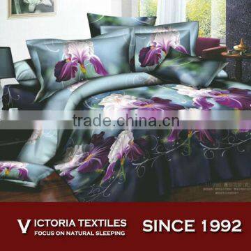 luxury pattern design 3d printed victoria comforter bed in a bag sets