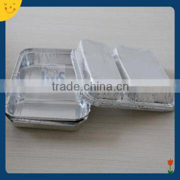2 Compartments Aluminum Foil Food Container Price photo-4