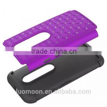 Customized Crystal Star Phone Case Cover Back for Moto G2 G3 photo-6