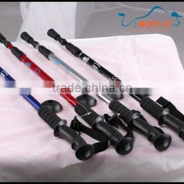 Collapsible Pole Anti Shock Hiking Stick Walking Sticks