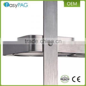 ESYLIFE Stainless Steel Hanging Kitchen Spice Rack, Silver (3 Tier) photo-6