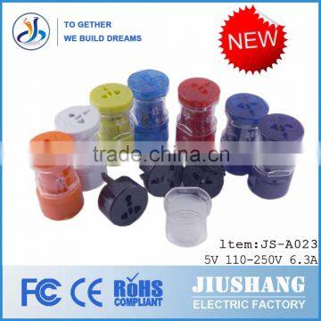 In 150 countries around the world use at the same time international travel adapter JS-A023 wall plug socket universal electri