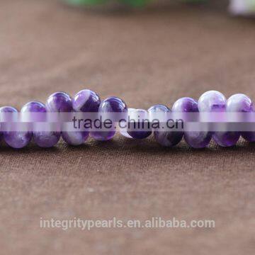 4mm 6mm 8mm 10mm 12mm 14mm 16mm Gemstone Manufactures Natural Striped Amethyst Wholesale photo-3