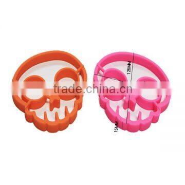 Creative Silicone Egg Poacher/egg Cooker/egg Boiler With Skull Shape