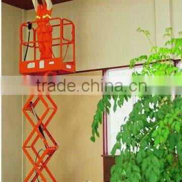 Mobile scissor lift with handrail--JCPT(Mini)