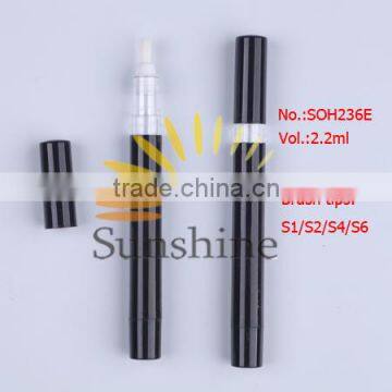 SOH236E---2.2ml twist pen for paint cosmetics, empty cosmetic pen,in stock, lip gloss pen, pen concealer tube