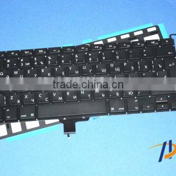 New arrival Original RU keyboard and backlight for MBP A1278 RU Russia version Wholesale