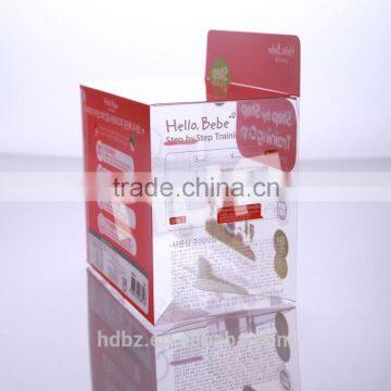 wholesale cheap soft crease printed pvc box hot sale