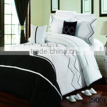 8 Pcs Embroidery Design Wholesale Luxury Bedding Set Comforter Set