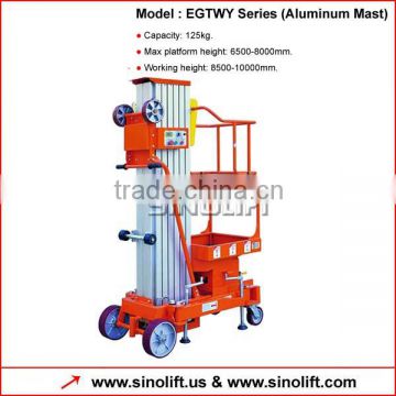 EGTWY Series Aluminum Mast Aerial Work Platform