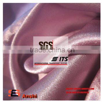 210g/m Polyester Back Crepe Satin Fabric for Wedding Party Dress photo-3