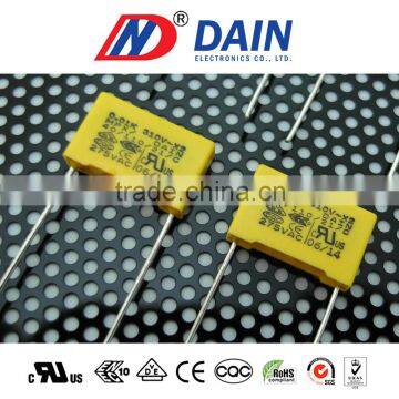 High quality Safety mkp x2 275v metallized polypropylene film x2 capacitor