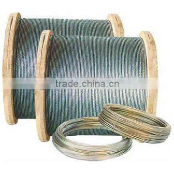 Galvanized steel wire pvc coated steel wire wire steel