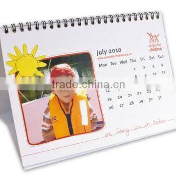 2015 Wholesale Standing Funny Cute Cardboard Desk Calendar