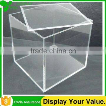 Custom Countertop Acrylic Plexiglass Square Box