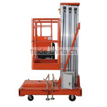 10m Single Mast Mobile aluminium work platform