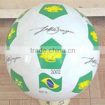 New design popular high quality cheap Soccer Inflatable Beach Balls