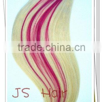 Strands Italian Hair Weft - Double Drawn Polymer Type Prebonded Hair Extension