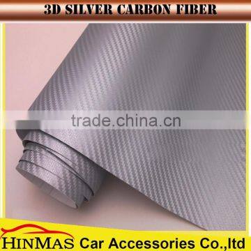 2015 Hinmas hot sale 3d colored car wrap carbon fiber vinyl for car color changing vinyl