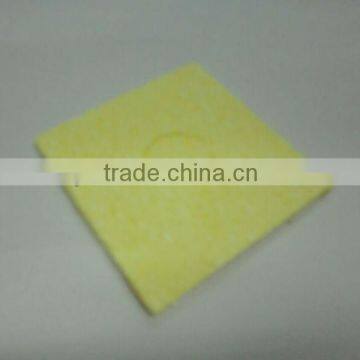 china supplier compressed cellulose sponge for soldering tips cleaning