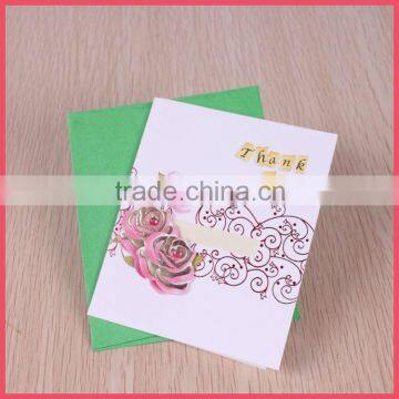 popular die cut greeting card