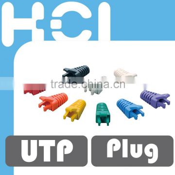 Latch Protection RJ45 8P8C Modular Plug Boot for Round Cable