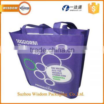 recycled printed non woven fabric bag