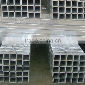 Steel structure with rectangular and square steel pipe