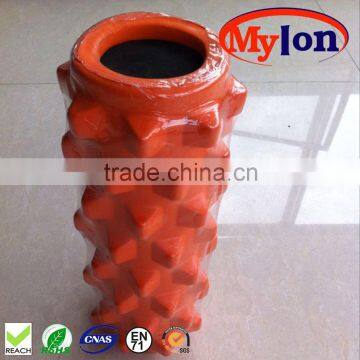 Body building OEM logo printing EVA Textured Crossfit Foam Rollerr 33*14 custom eva foam roller