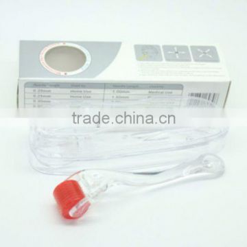 Electric dermaroller 192 titanium micro needle derma roller led