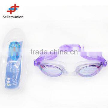 Best quality anti-fog diving goggle swimming glasses with plastic box 10015188