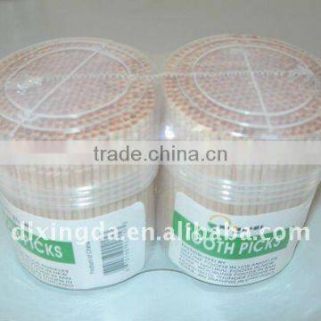 Disposable Double-point Toothpicks in Transparent Soft Tube